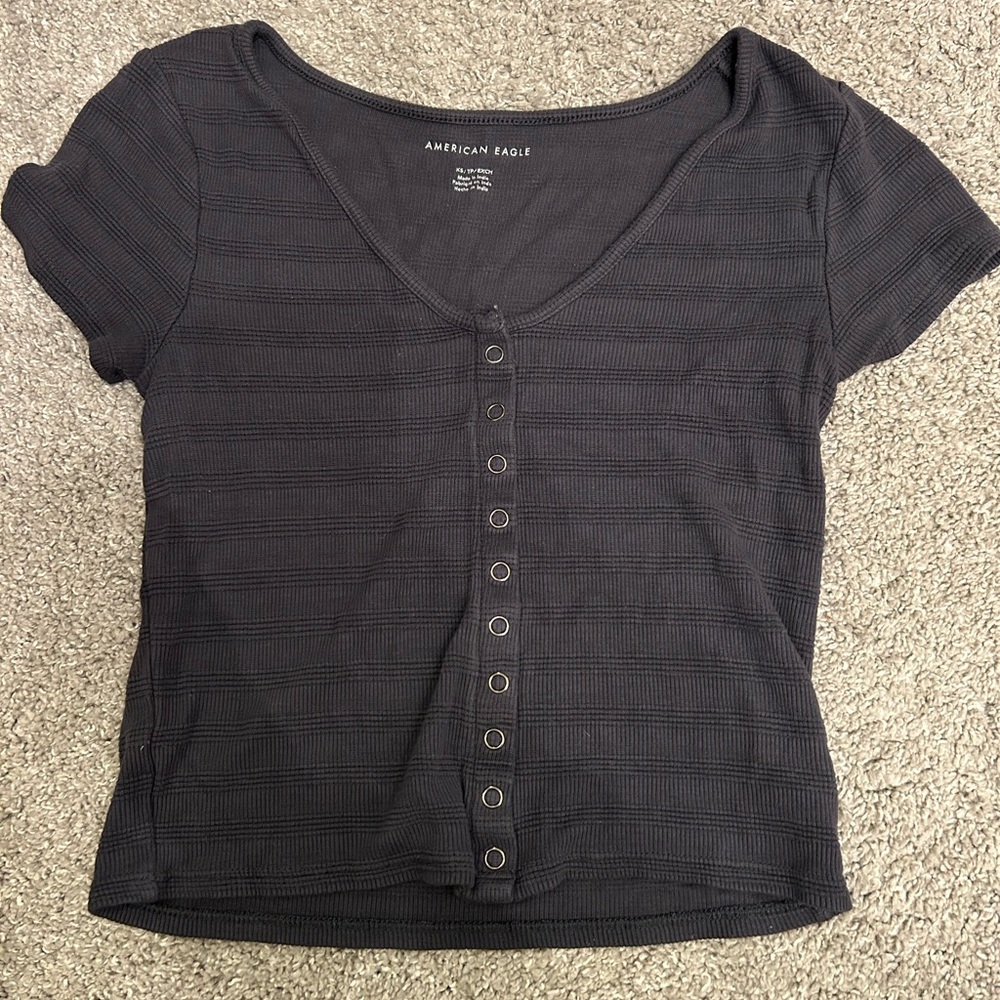 American Eagle Navy Tee